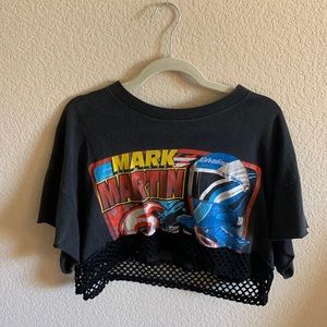 LF Cropped Racecar T-shirt